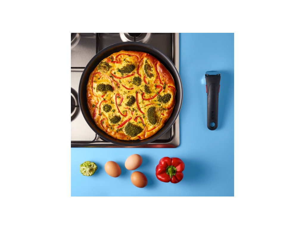 Комплект тигани и тенджери Tefal L1539153 Easy Cook & Clean wok26 + stp24 + handle 19210_5.jpg