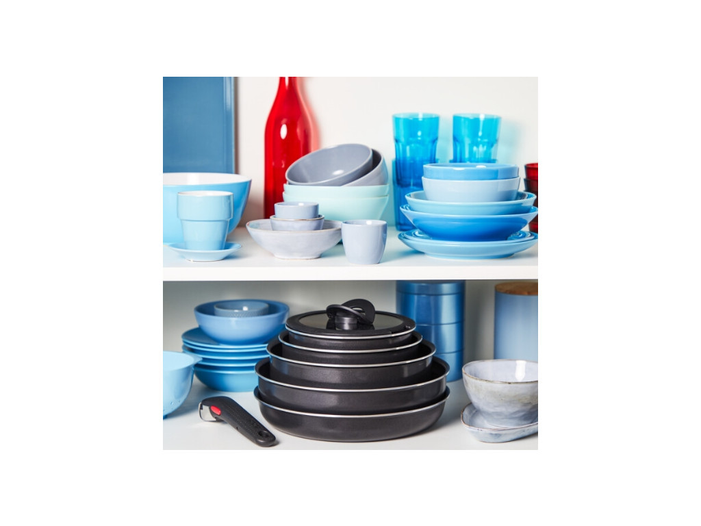 Комплект тигани и тенджери Tefal L1539053 Easy Cook & Clean 10pcs set : FP24/28 + SCP 16/20 with lids + sautepan 24 with lid  + 2 handles 19211_55.jpg