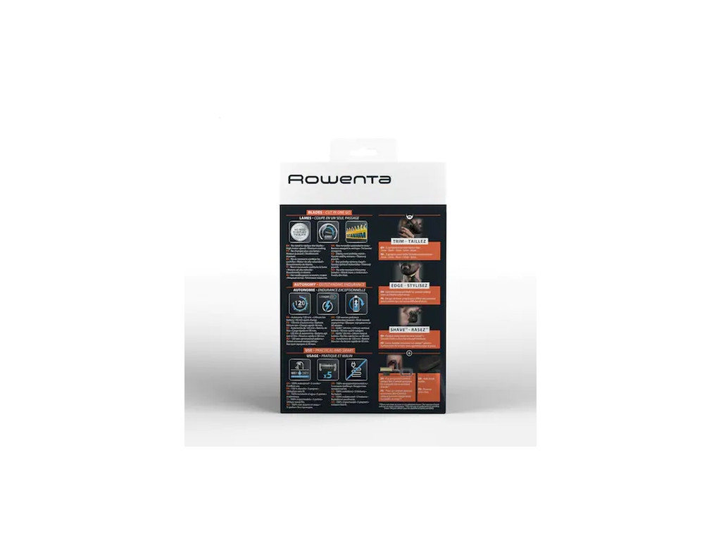 Тример Rowenta TN6040F4 Hybrid Forever Sharp Orange Style 20415_24.jpg