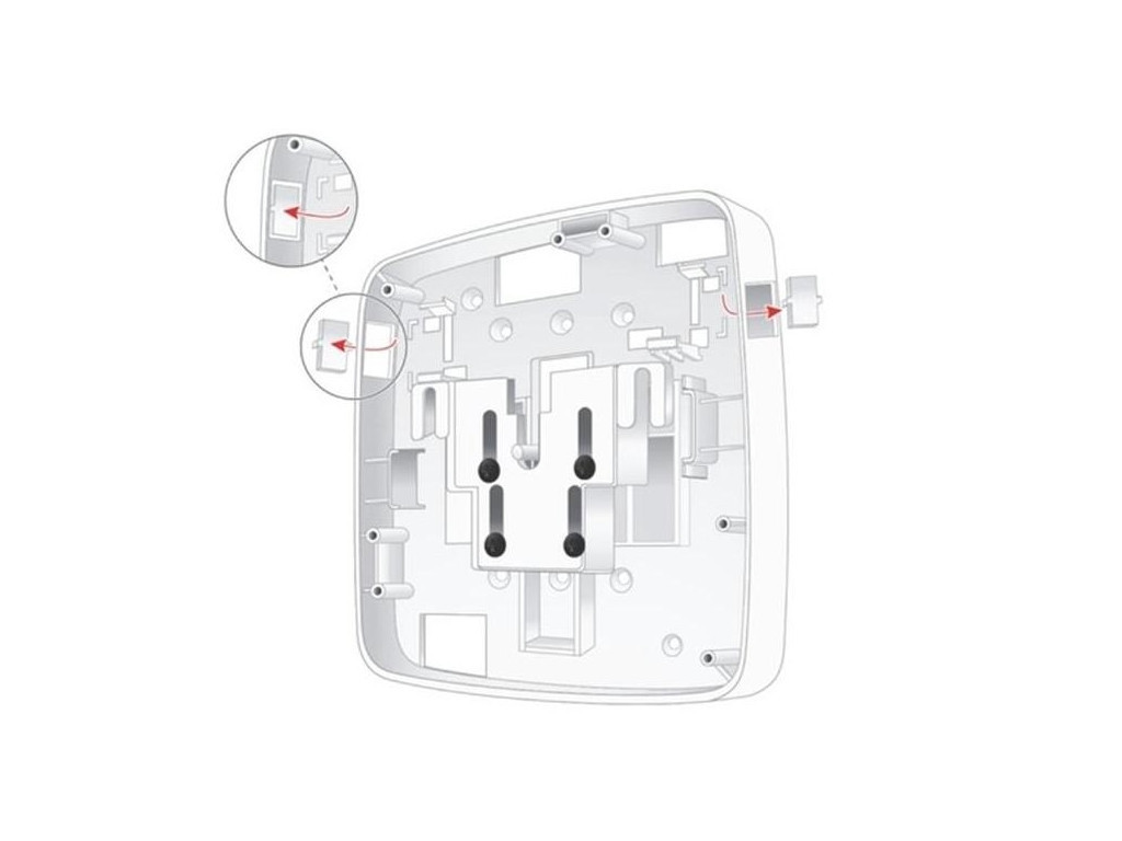 Аксесоар HP AP-220-MNT-W3 Low Prof Secure AP Mnt Kit 16658.jpg