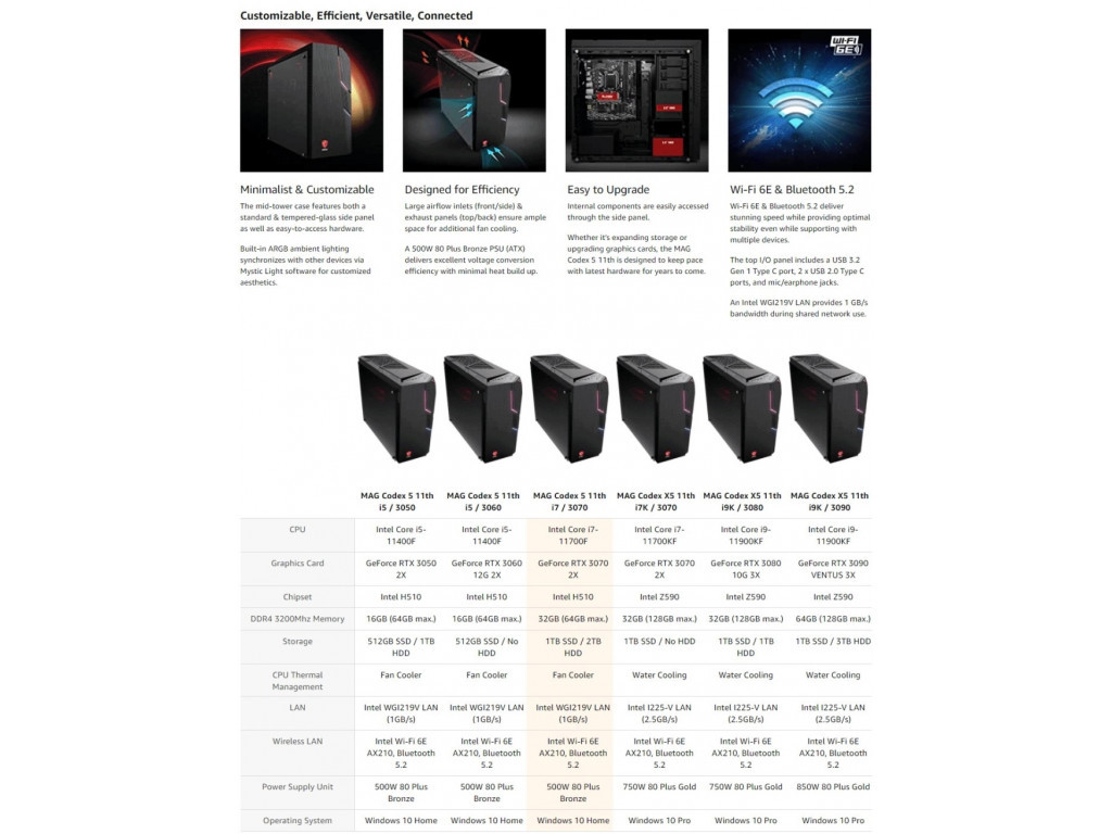 Настолен компютър MSI MAG CODEX 5 11TC-460EU 18740_5.jpg