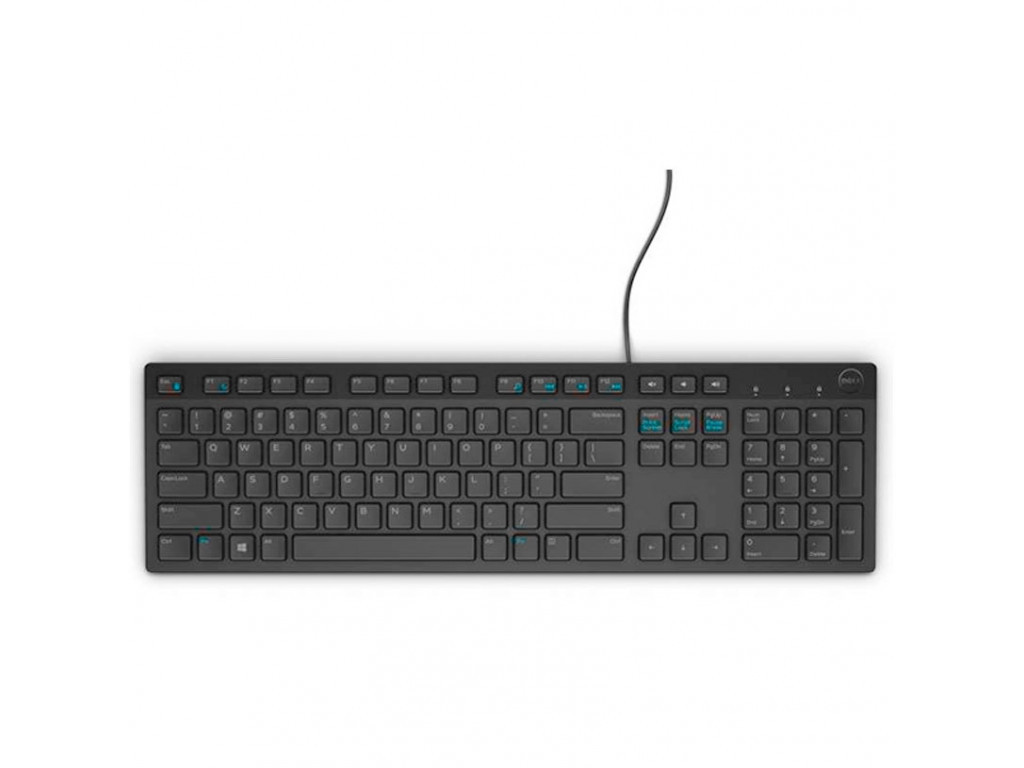 Клавиатура Dell KB216 Wired Multimedia Keyboard Bulgarian Black 4031.jpg