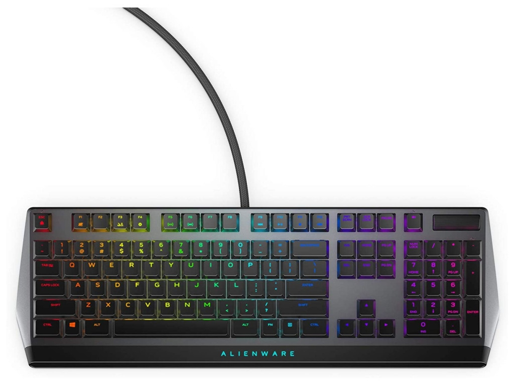 Клавиатура Dell Alienware 510K Low-profile RGB Mechanical Gaming Keyboard - AW510K (Dark Side of the Moon) 4038_4.jpg