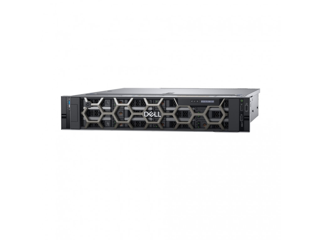 Сървър Dell EMC PowerEdge R540/Chassis 12 x 3.5" HotPlug/Xeon Silver 4214/16GB/1x480GB SSD/Rails/Bezel/No optical drive/On-Board LOM DP/PERC H730P+/iDRAC9 Ent/Redundant 750w/3Y Basic Onsite 5771_1.jpg