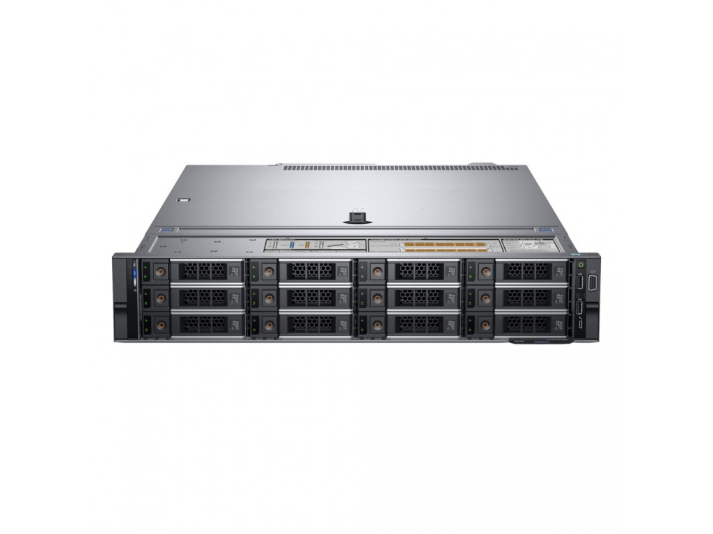 Сървър Dell EMC PowerEdge R540/Chassis 12 x 3.5" HotPlug/Xeon Silver 4214/16GB/1x480GB SSD/Rails/Bezel/No optical drive/On-Board LOM DP/PERC H730P+/iDRAC9 Ent/Redundant 750w/3Y Basic Onsite 5771_10.jpg