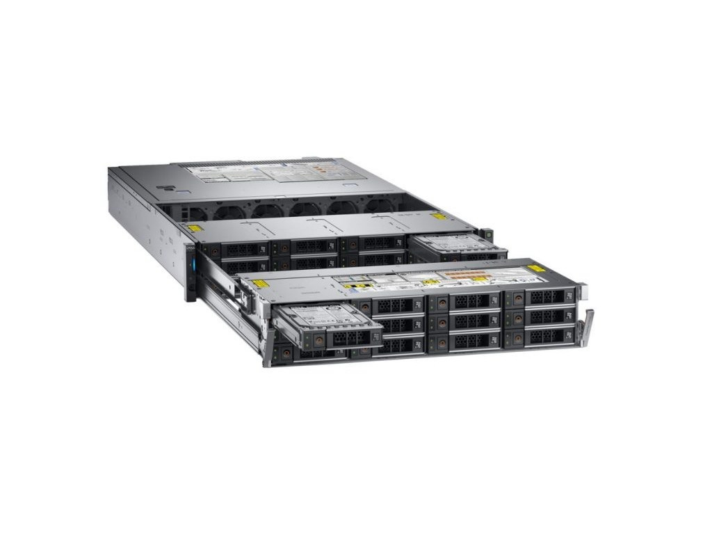 Сървър Dell EMC PowerEdge R740xd2/Chassis 24 x 3.5" Hotplug + 2 x 2.5" Flexbay/Intel Xeon Silver 4210 (13 5779_1.jpg