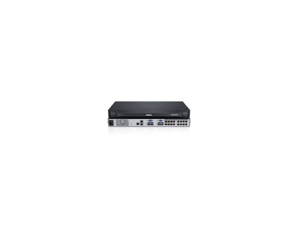KVM превключвател Dell DAV2216-G01 16-port analog upgradeable to digital KVM switch: 2 local users 1 power supply 8528.jpg