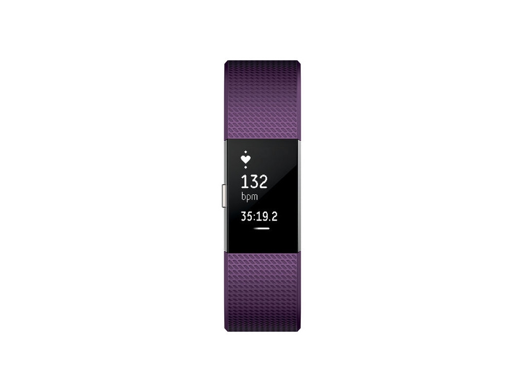 Фитнес гривна Fitbit Charge 2 Plum Silver 2482_1.jpg