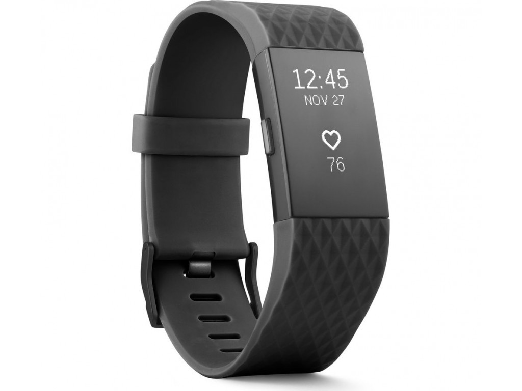 Фитнес гривна Fitbit Charge 2 Black Gunmetal 2483_12.jpg