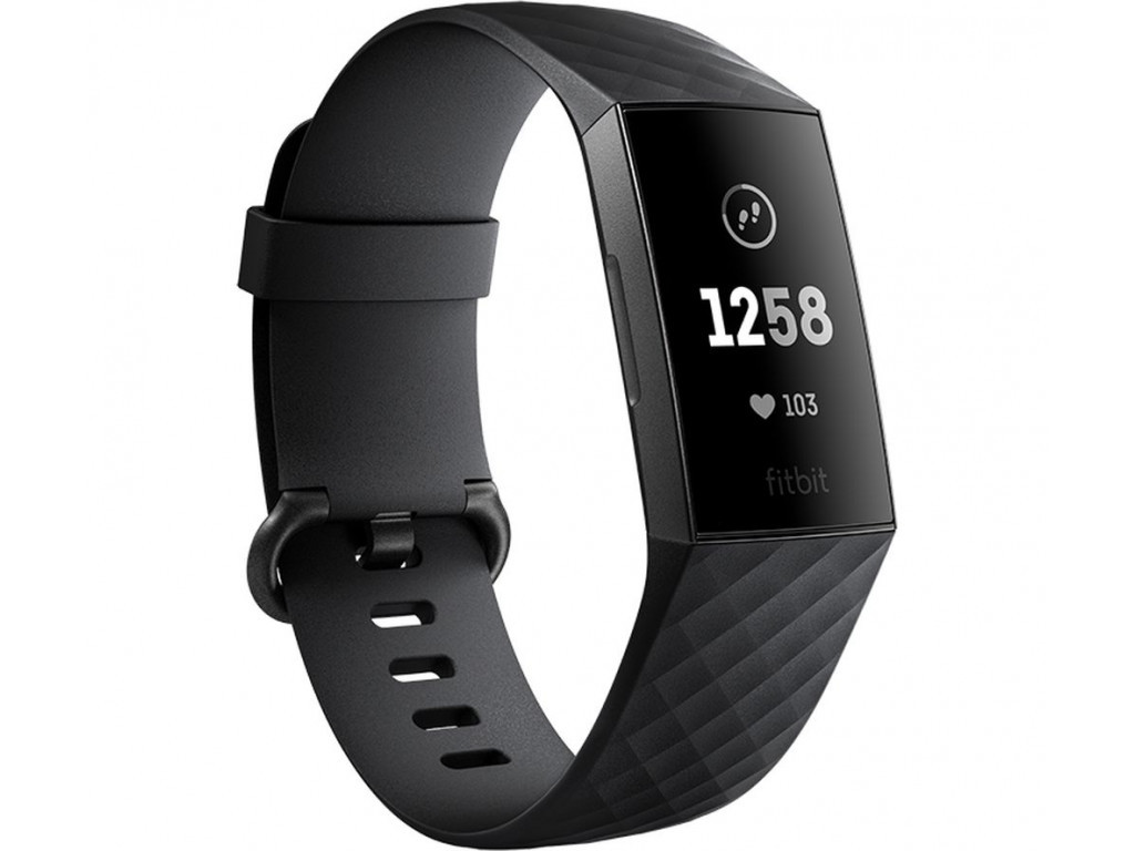 Фитнес гривна Fitbit Charge 3 Graphite Black 2484_8.jpg