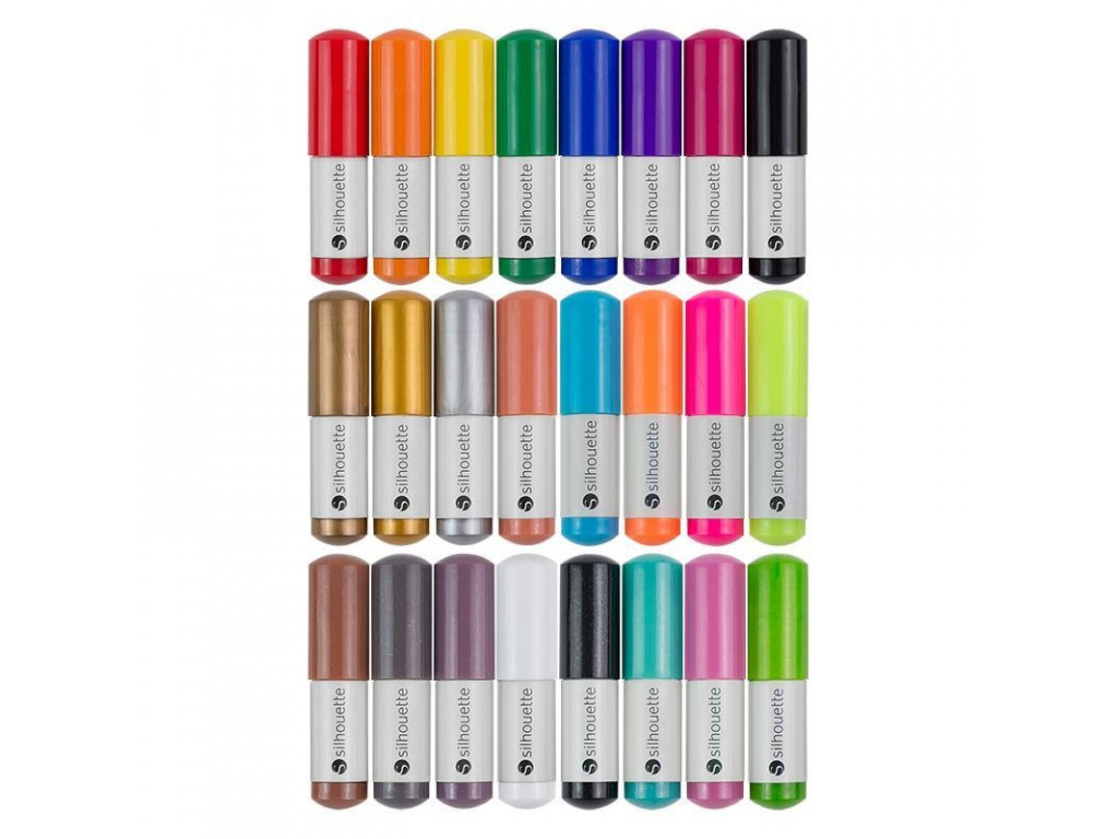 Аксесоар Silhouette Sketch Pens Kit - 24 Pens + 10 designs 7387_1.jpg