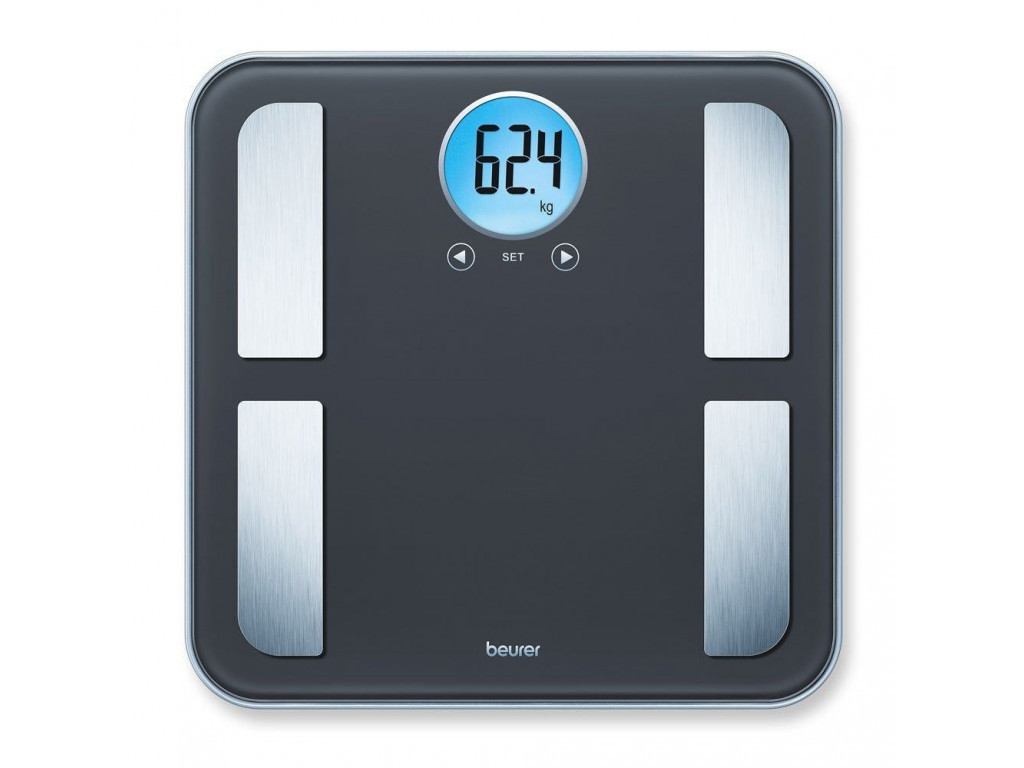 Везна Beurer BF 195 diagnostic bathroom scale; round LCD display; Weight 17051_1.jpg
