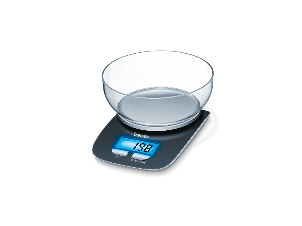 Везна Beurer KS 25 kitchen scale; Bowl with 1.2 litre capacity;3 kg / 1 g 17071.jpg