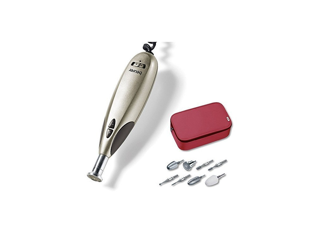 Комплект за маникюр/педикюр Beurer MP 60 Manicure / pedicure set; 9 attachments; adjustable speed; left/right rotation; storage case 17201.jpg