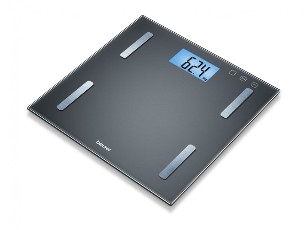 Везна Beurer BF 180 diagnostic bathroom scale; Blue illuminated LCD display; Digit size: 34 mm; Weight 24655.jpg