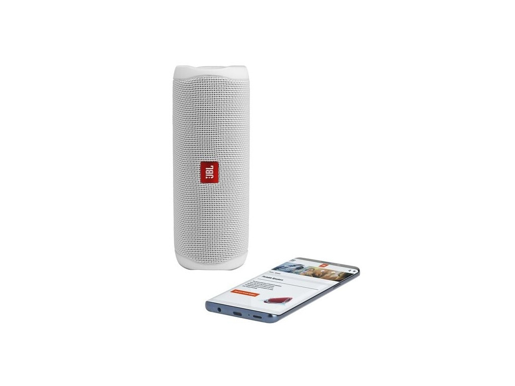 Тонколони JBL FLIP5 WHT waterproof portable Bluetooth speaker 2047_11.jpg