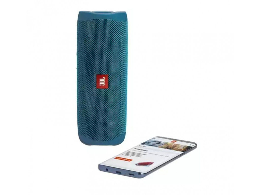 Тонколони JBL FLIP5 ECOBLUE waterproof portable Bluetooth speaker 2048_14.jpg