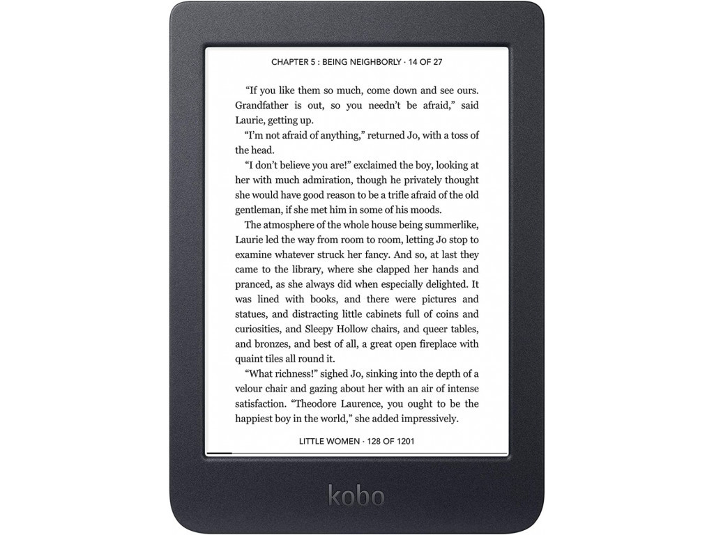 Четец за Е-книги Kobo Nia 6" EPD w/ Carta display (1024x758) & ComfortLight Black 18953.jpg