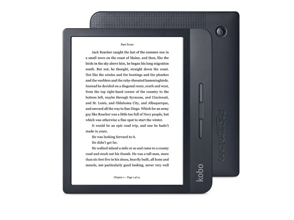 Четец за Е-книги Kobo Libra H2O Black 3863.jpg