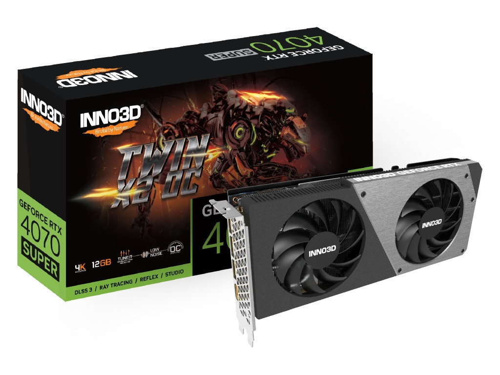 Видео карта Inno3D GeForce RTX 4070 Super 12GB GDDR6X Twin X2 OC 26377.jpg