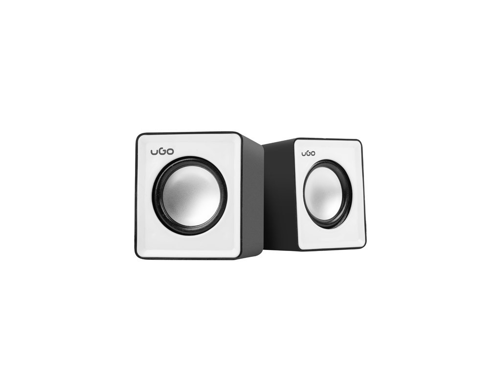 Тонколони uGo Speakers 2.0 office 6W RMS Black-white 10392_1.jpg