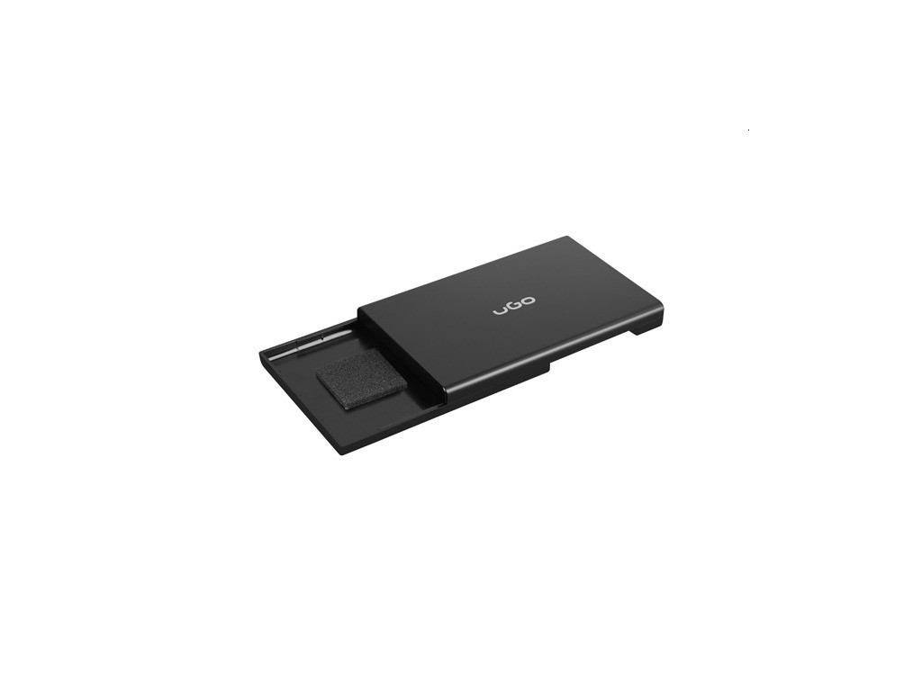 Кутия за твърд диск uGo HDD/SSD Enclosure Marapi SL130 SATA 2.5" USB 3.0 Toolless Black 24022_7.jpg