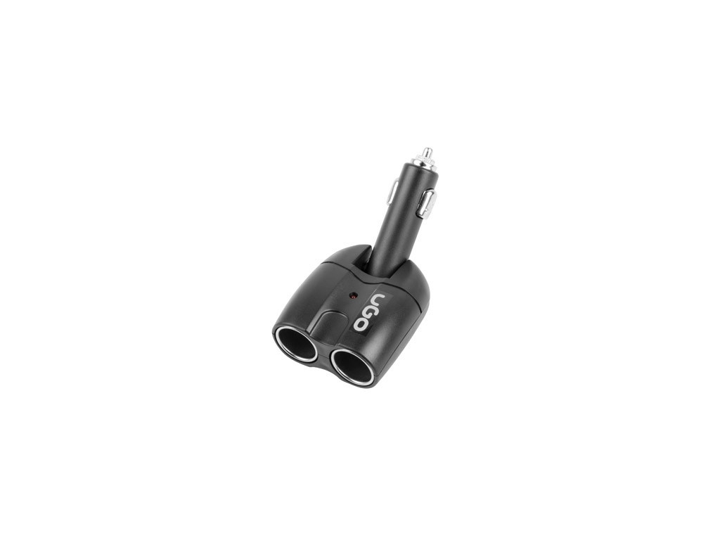 Адаптер uGo Car socket adapter X2 12V/24V 100W 6552_11.jpg