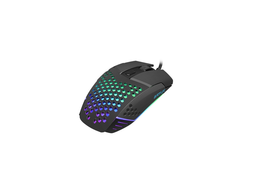 Мишка Fury Gaming Mouse Battler 6400 DPI Optical With Software Black 3894_20.jpg