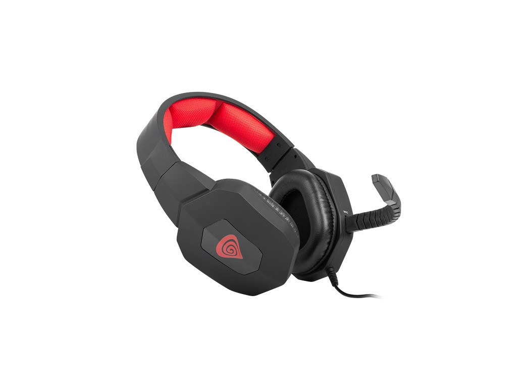 Слушалки Genesis Headphones Argon 400 With Microphone Black-Red (H59) 1009_1.jpg