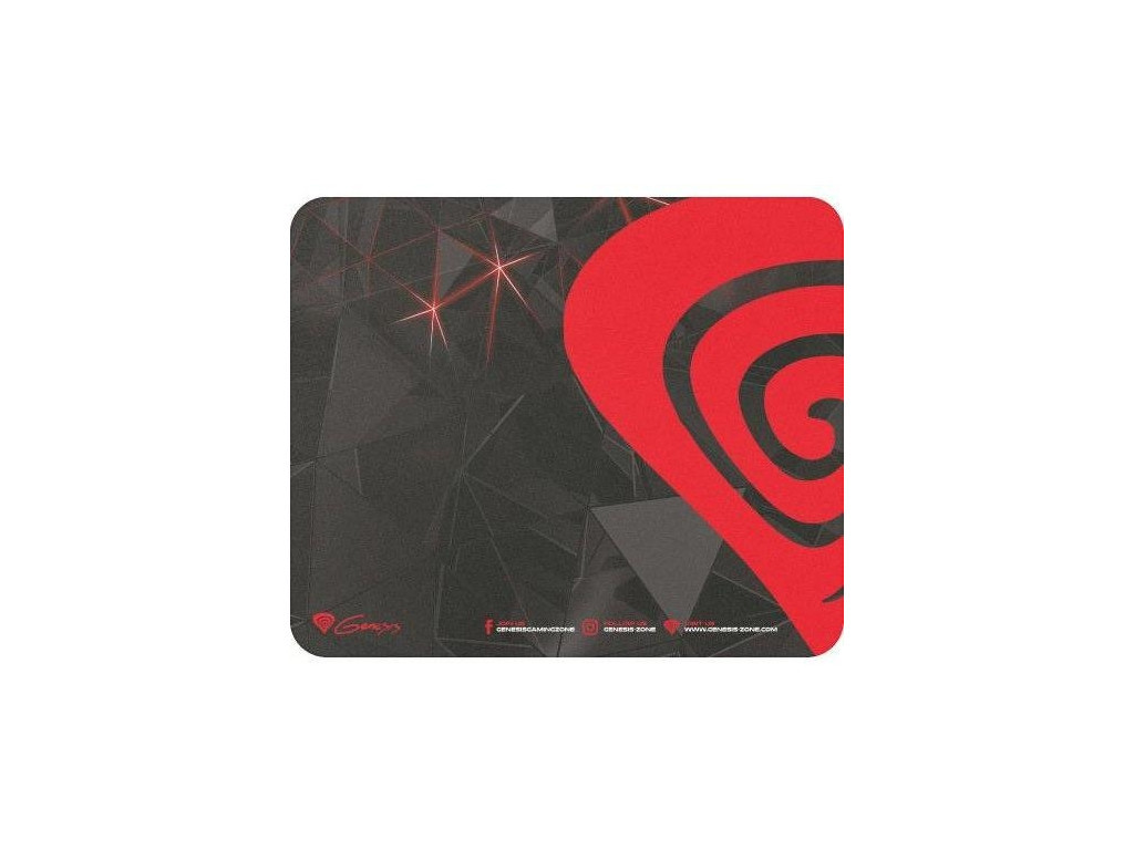 Подложка за мишка Genesis Mouse Pad Promo 2017 Black-Red 250X210mm 14621.jpg