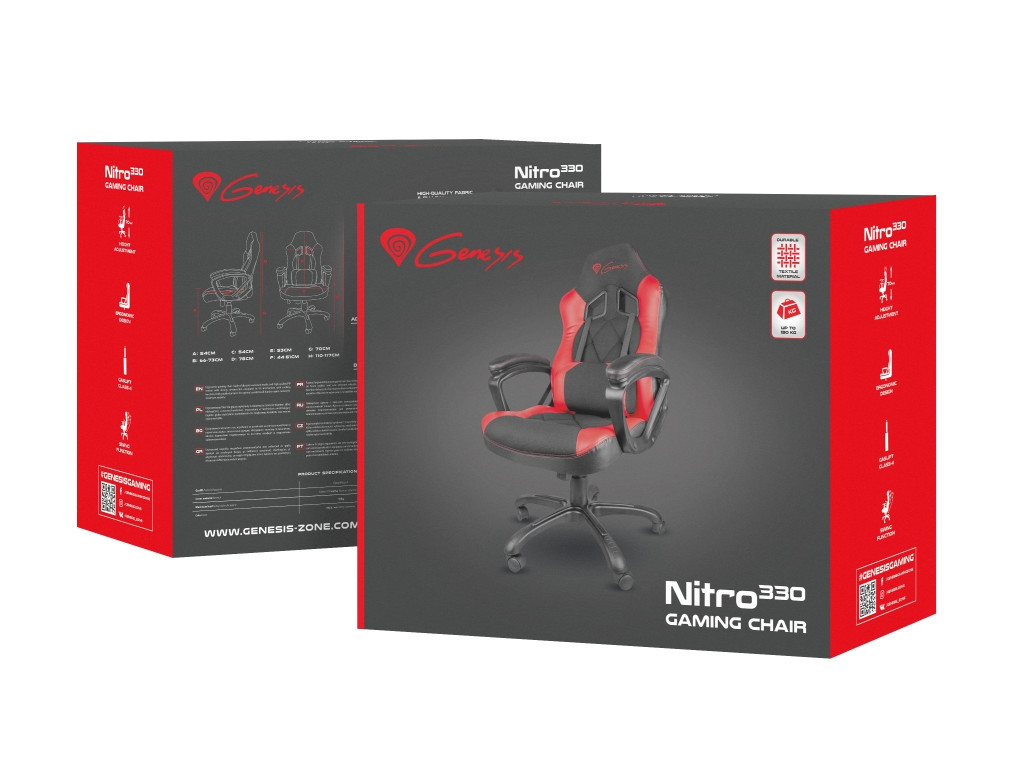 Стол Genesis Gaming Chair Nitro 330 Black-Red (Sx33) 16734_14.jpg