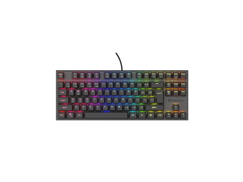 Клавиатура Genesis Mechanical Gaming Keyboard Thor 303 TKL Silent Switch RGB Backlight US Layout Black 23496.jpg