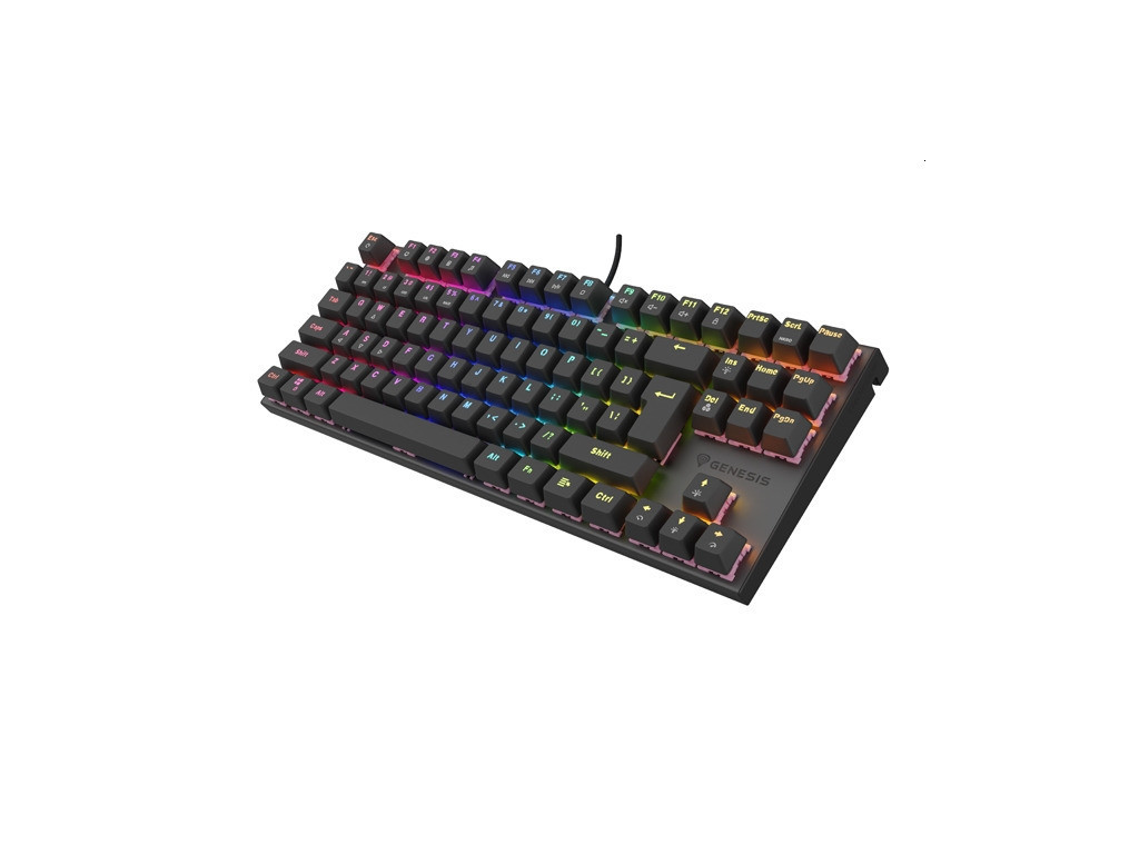 Клавиатура Genesis Mechanical Gaming Keyboard Thor 303 TKL Silent Switch RGB Backlight US Layout Black 23496_1.jpg