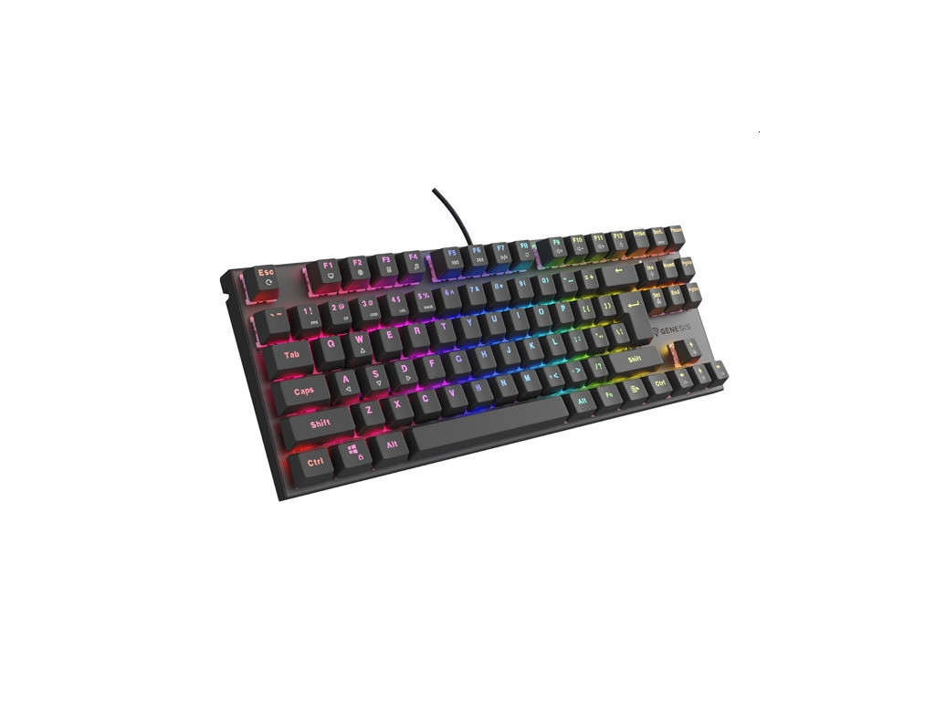 Клавиатура Genesis Mechanical Gaming Keyboard Thor 303 TKL Silent Switch RGB Backlight US Layout Black 23496_2.jpg