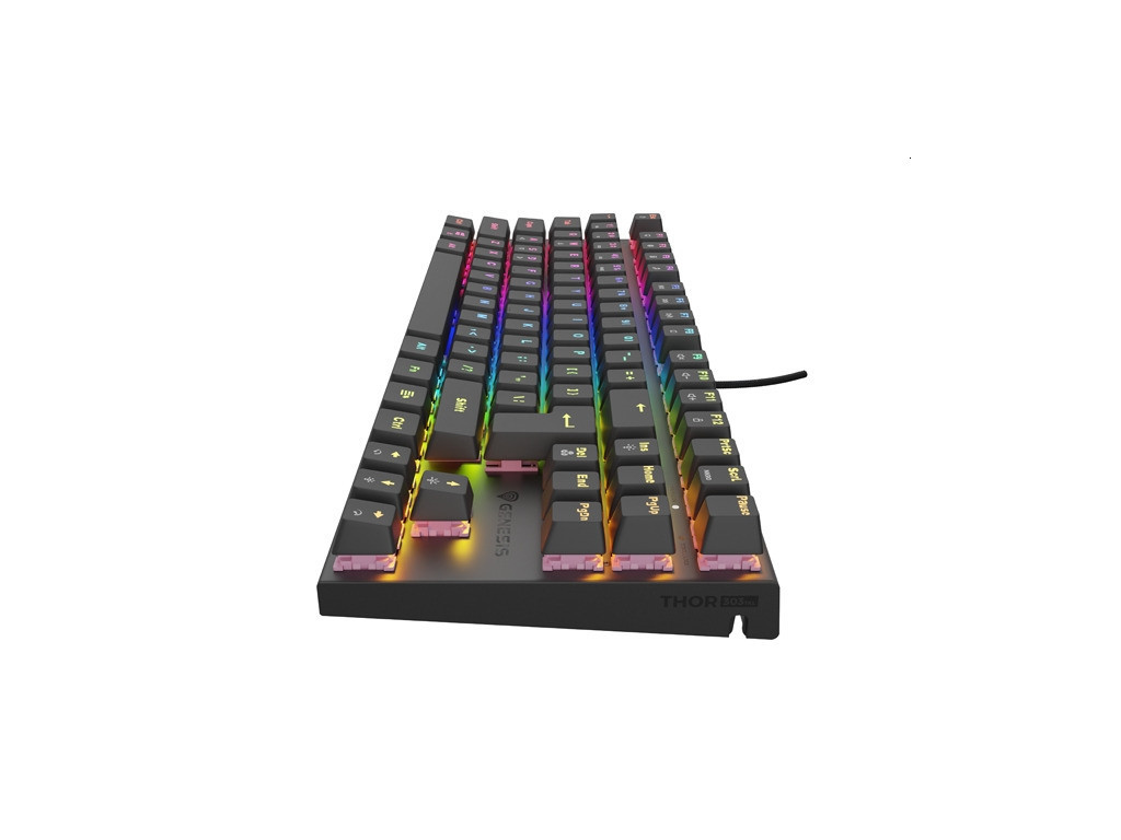 Клавиатура Genesis Mechanical Gaming Keyboard Thor 303 TKL Silent Switch RGB Backlight US Layout Black 23496_3.jpg