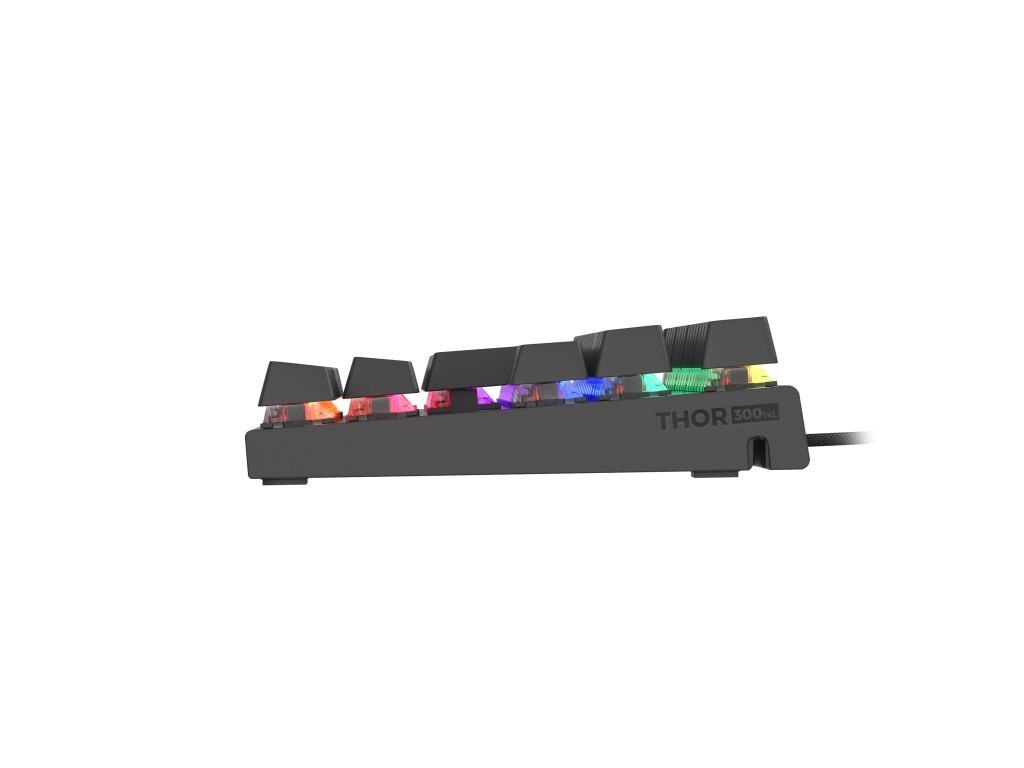 Клавиатура Genesis Mechanical Gaming Keyboard Thor 303 TKL RGB Backlight Red Switch US Layout Black 23497_5.jpg