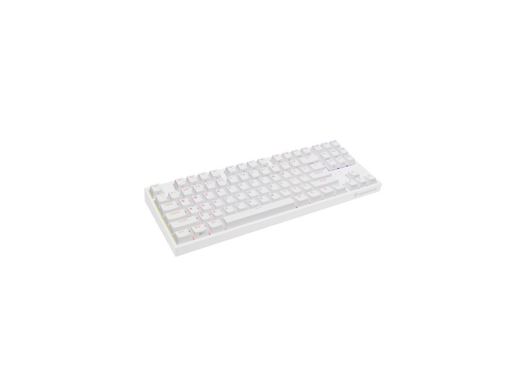 Клавиатура Genesis Gaming Keyboard Thor 404 TKL White RGB Backlight US Layout Yellow Switch 26080_2.jpg