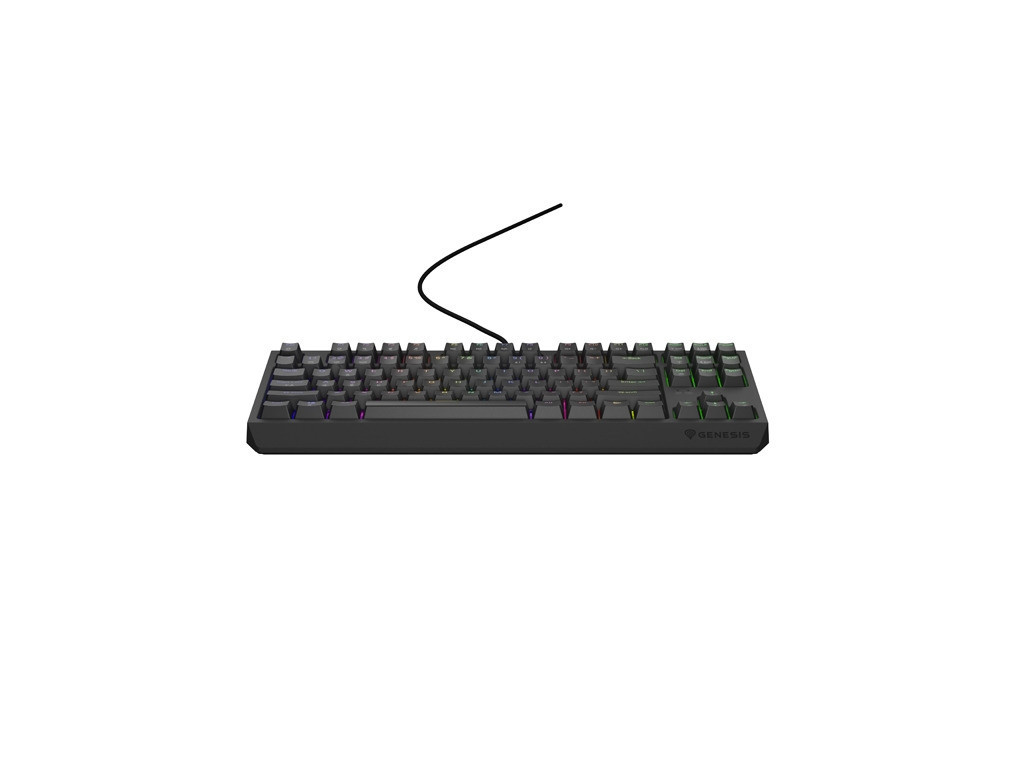 Клавиатура Genesis Gaming Keyboard Thor 230 TKL US RGB Mechanical Outemu Red Black Hot Swap 26085_6.jpg