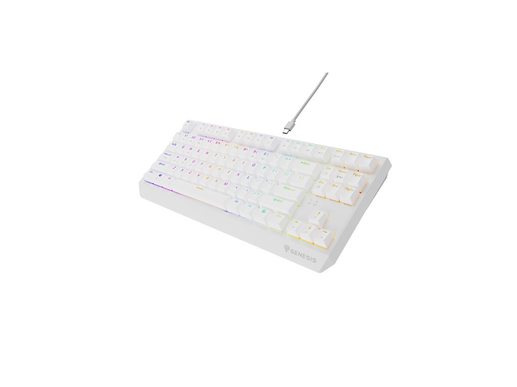 Клавиатура Genesis Gaming Keyboard Thor 230 TKL US RGB Mechanical Outemu Red White Hot Swap 26086_3.jpg