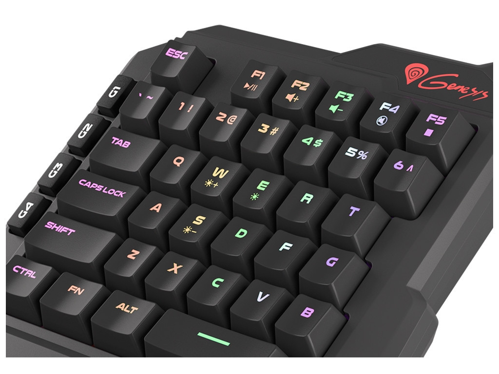 Клавиатура Genesis Gaming Keyboard Thor 100 Keypad Rgb Backlight 4057_37.jpg