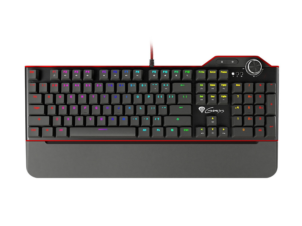 Клавиатура Genesis Mechanical Gaming Keyboard Rx85 Rgb Backlight Kailh Brown Us Layout 4059.jpg