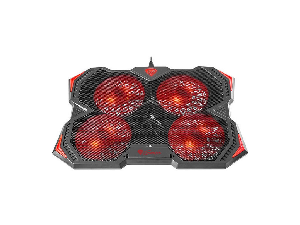 Охлаждаща система Genesis Laptop Cooling Pad Oxid 250 15.6-17.3 4 Fans 5532.jpg