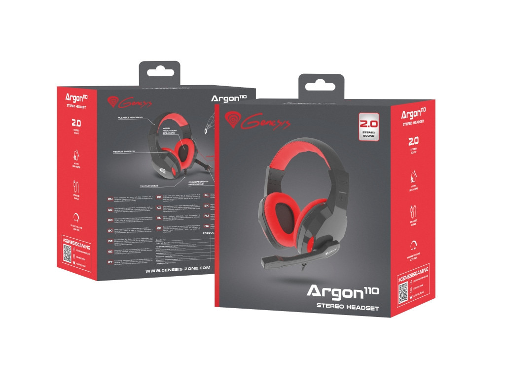 Слушалки Genesis Gaming Headset Argon 110 995_14.jpg