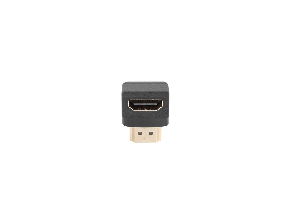 Адаптер Lanberg Adater HDMI(M)->HDMI(F) Adater Angled Down Black 24203_1.jpg