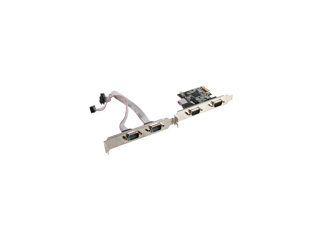 Мрежова карта Lanberg extension card PCI-express 4x com + low profile bracket 6269.jpg