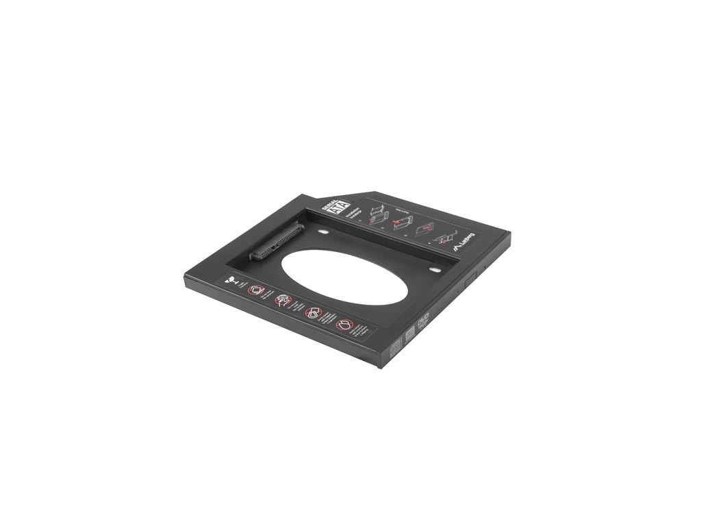 Шаси Lanberg slim mounting frame for 2.5" drive to 5.25" / 9.5 mm bay 6276_1.jpg