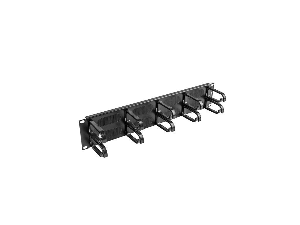 Аксесоар Lanberg 19" cable management AK-1204-B brush panel 10 rings- type b 2U 6308_6.jpg