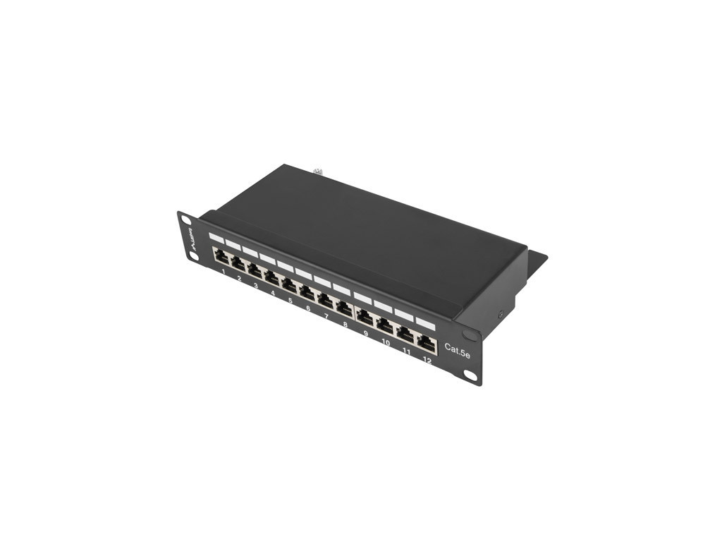 Пач панел Lanberg patch panel 12port 1U 10" CAT.5E shielded 6332_1.jpg