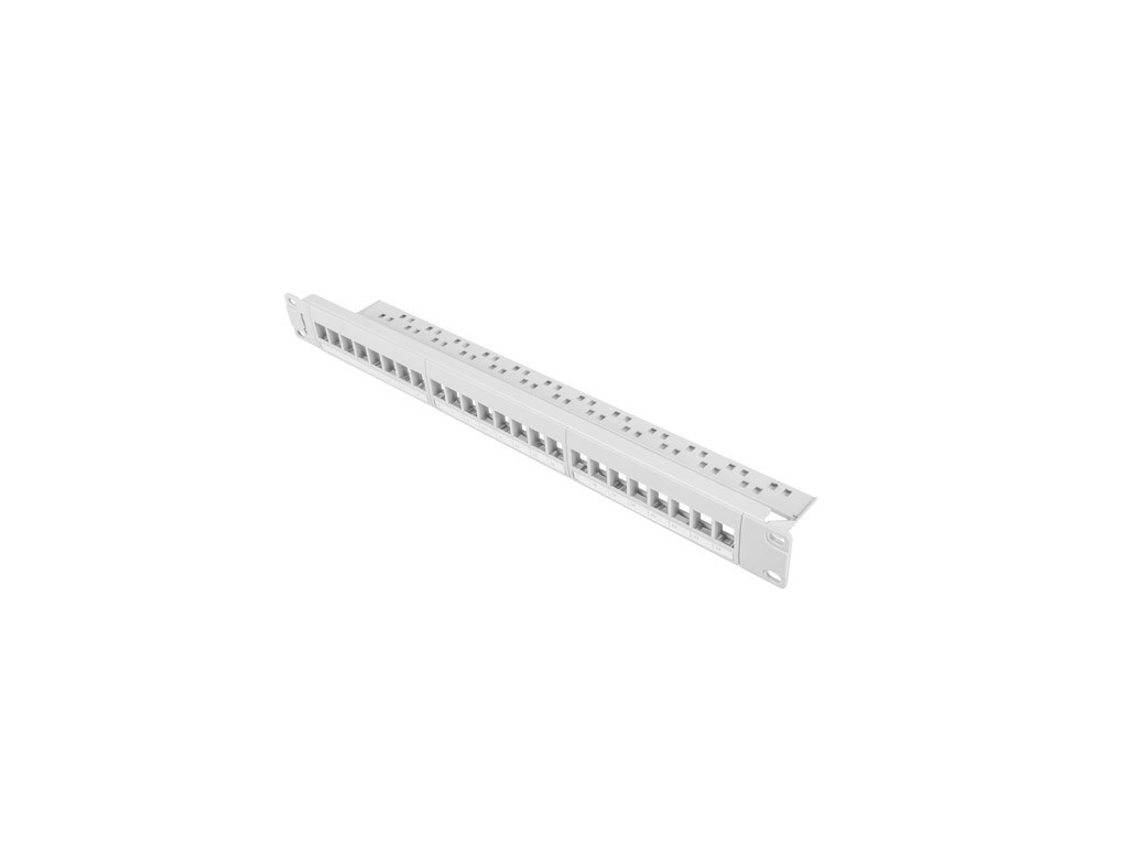 Пач панел Lanberg patch panel blank 24 port 1U for keystone modules gray 6337_2.jpg