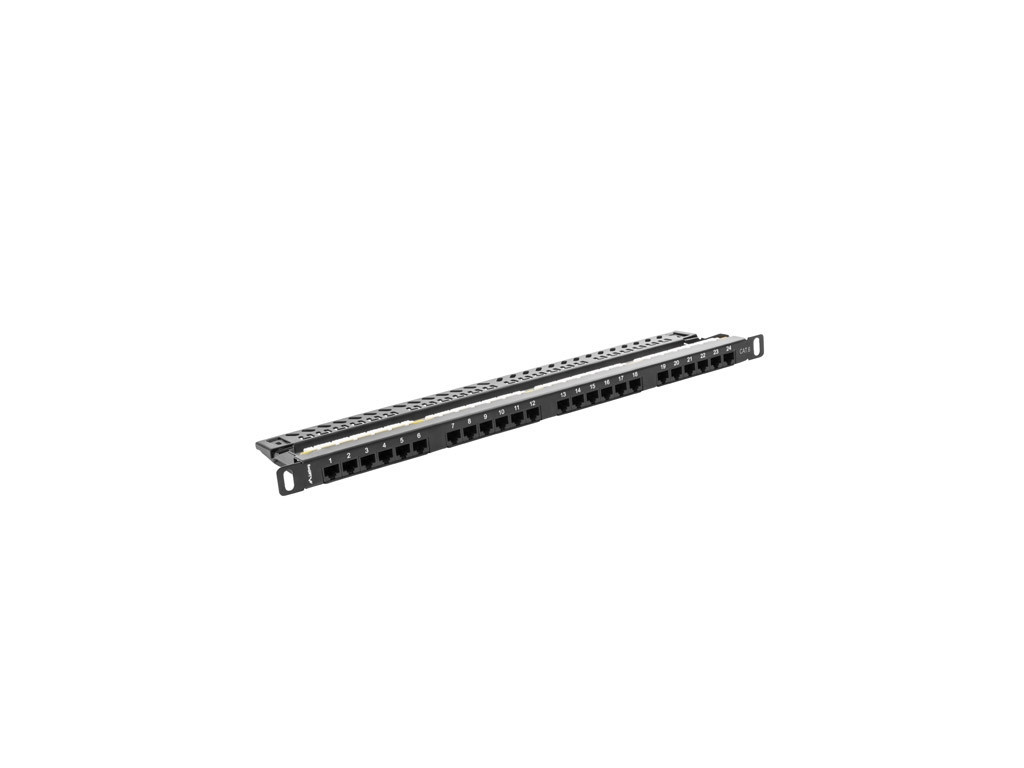 Пач панел Lanberg patch panel 24 port 0.5U CAT.6 6355_1.jpg